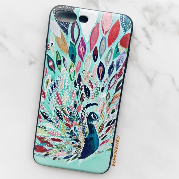 NEW iPhone 7/8 Peacock Soft TPU Case - Picture 2 of 5